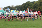 Womens under-17s 2021 National Cross Country Relays, Berry Hill Park, Mansfield. Photo: David T. Hewitson/Sports for All Pics